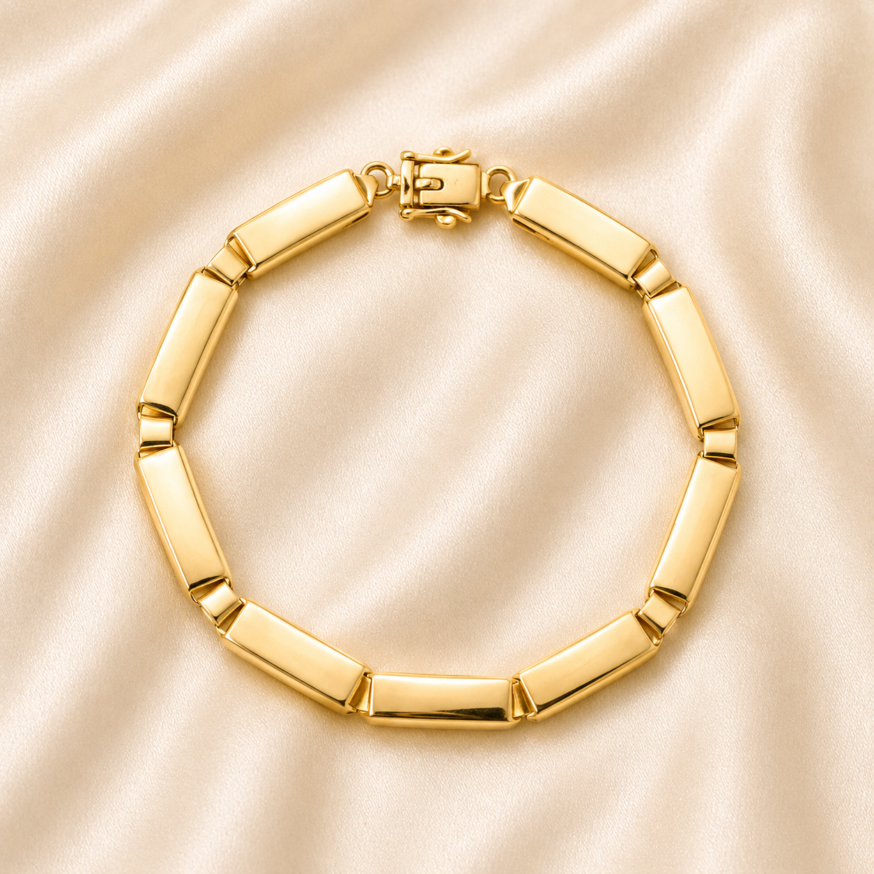 PULSEIRA MASCULINA CARTIER CHAPADO