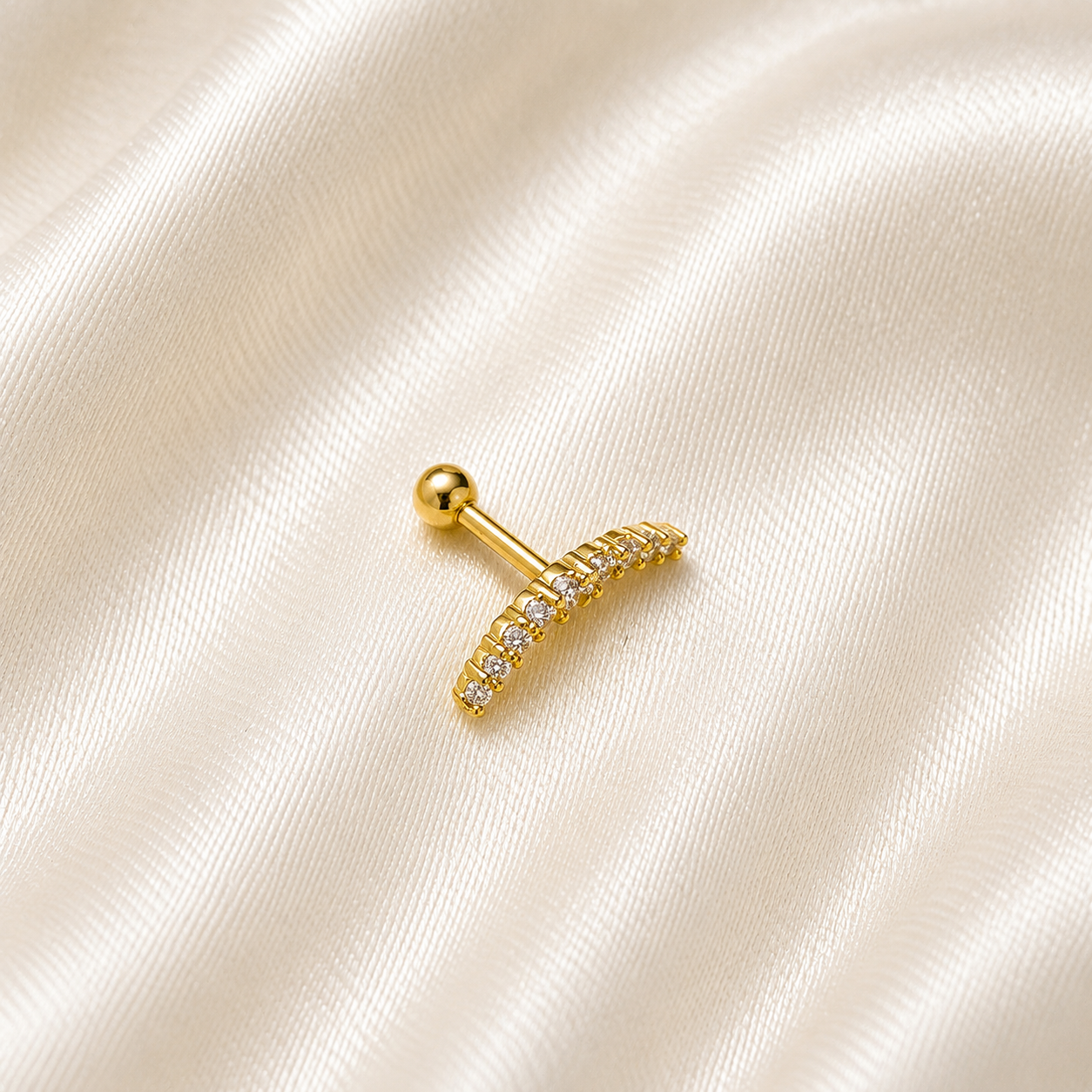 PIERCING COM PEDRAS