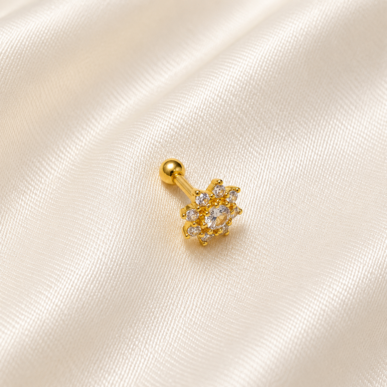 PIERCING FORMATO DE FLOR
