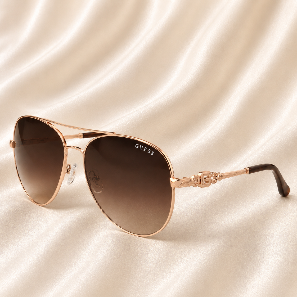 ÓCULOS DE SOL GUESS AVIADOR FEMININO