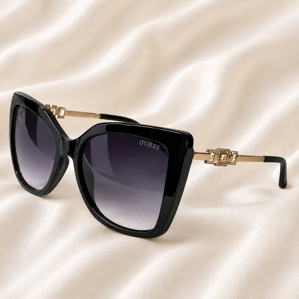 ÓCULOS DE SOL GUESS GATINHO GLAMOUR